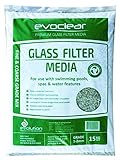 Evoclear tiene un potente "potencial zeta" ideal para limpiar el agua. ¡Reemplace su arena vieja de cuarzo y sílice con un vidrio filtrante y disfrute de agua limpia y chispeante en su piscina!