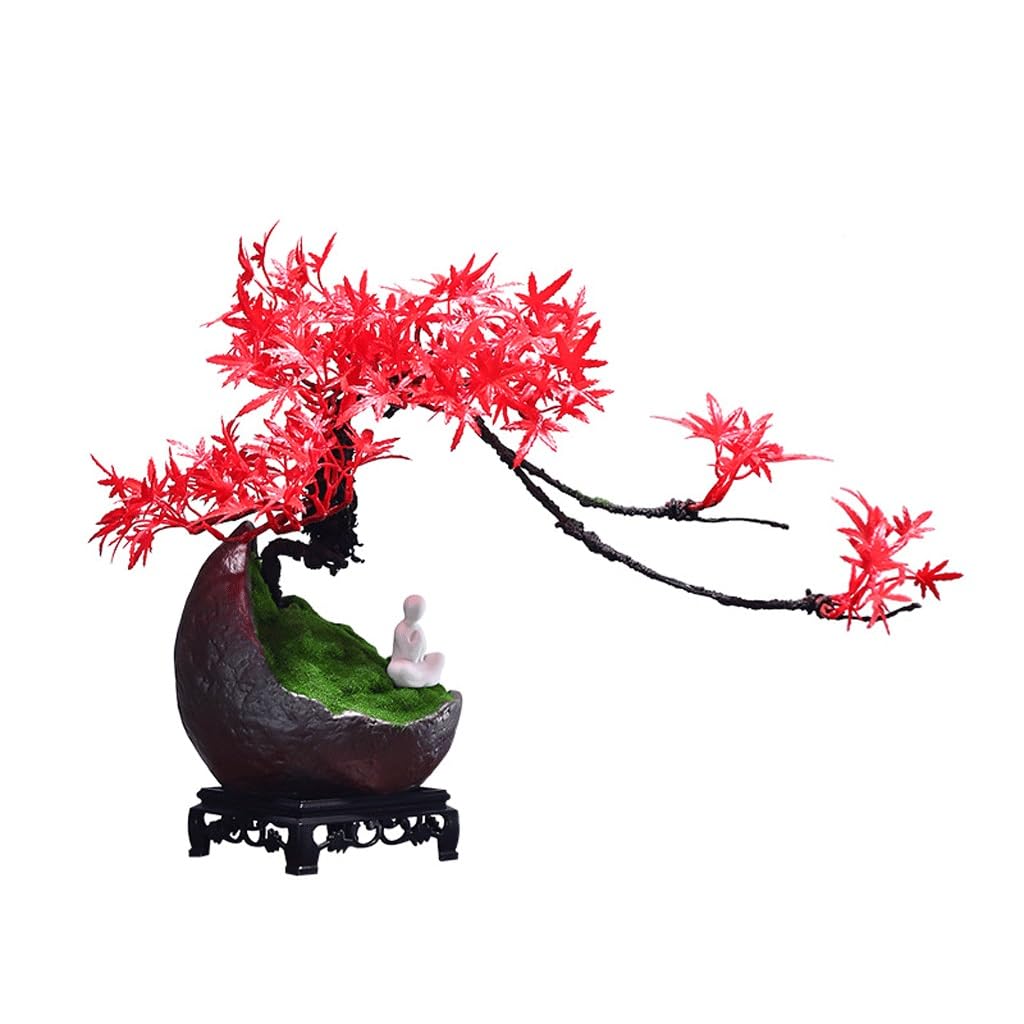 Florero de Paisaje Artístico con Follaje de Ciprés Exclusivo