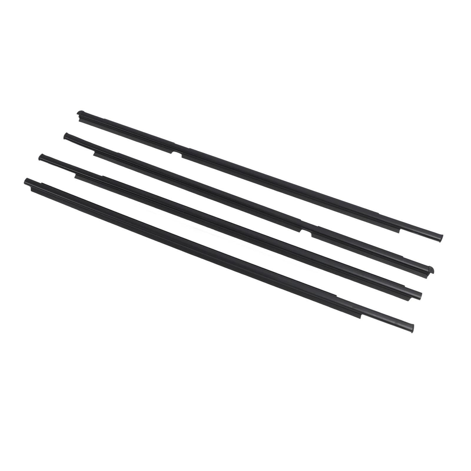 Youzka One Color Car Door Window Weatherstrip Sealing Strip Moulding Trim Replacement For Toyota For Yaris 2005-2011