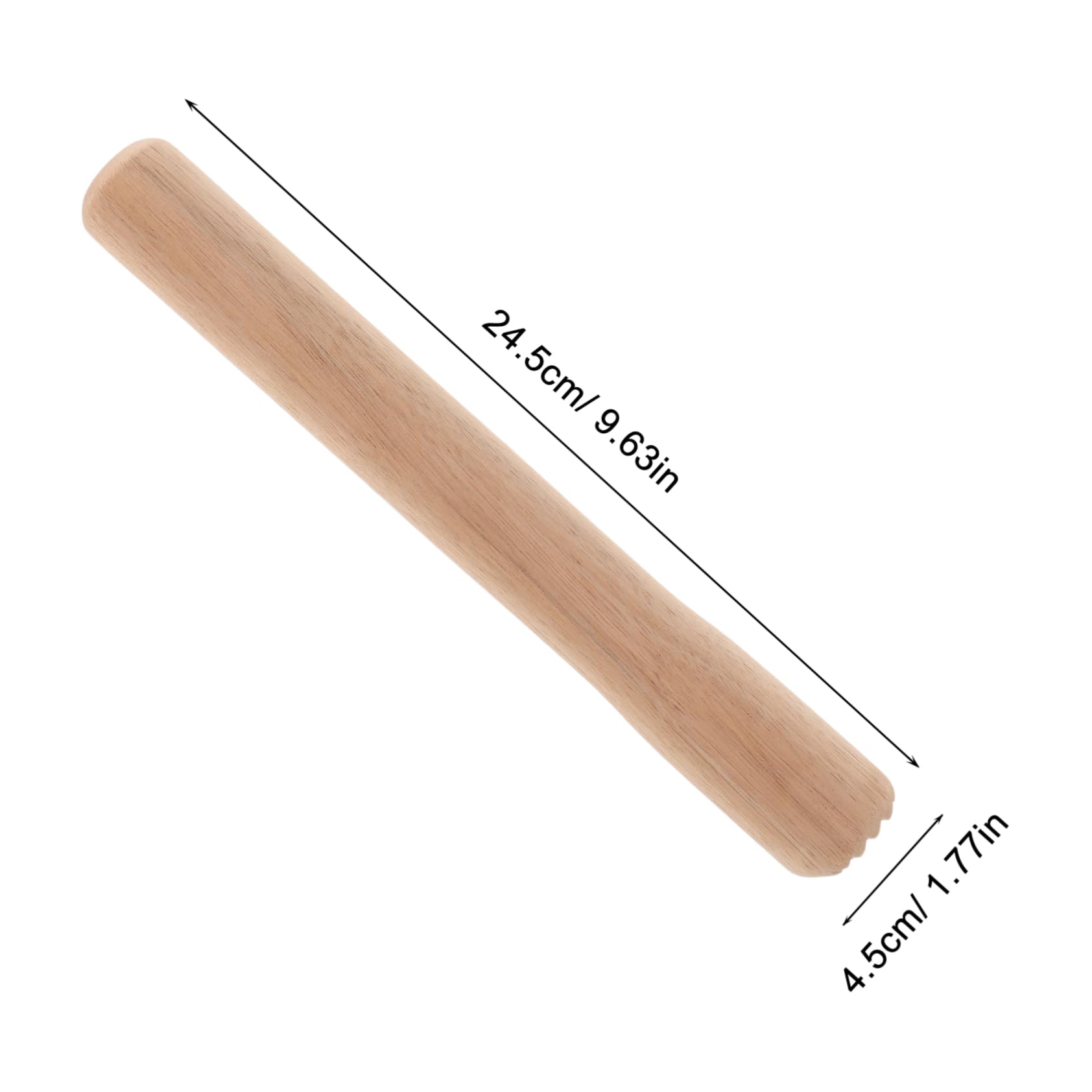 Alipis Rustic Charm Wooden Juice Press Muddler Ice Crusher for Making Mojitos Cocktails Mixed Drinks