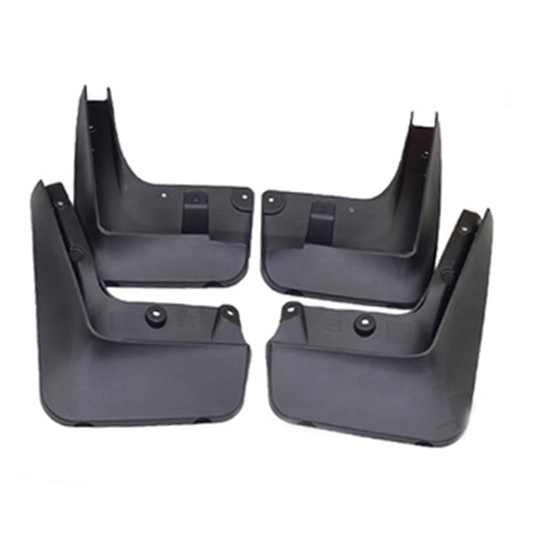4 Pezzi Set Paraspruzzi Auto Parafanghi Guardia Kit per B-MW 5 Series E60 2006-2010, Anteriore Posteriore Parafango Protezione Car Accessorio Protettivo Decorativo con vite