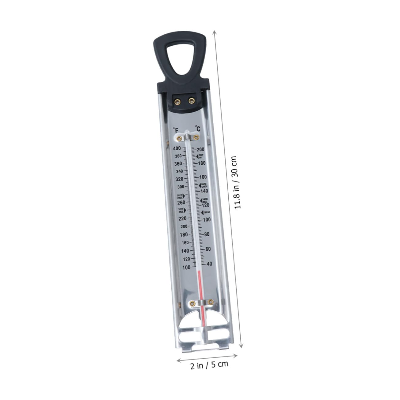 Thermomètre à Bonbons Suspendu Double Échelle, Lot de 2
