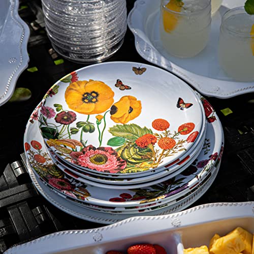 Juliska - Field Of Flowers Melamine Dinner Plate - Melamine - Unbreakable, Melamine, Decorative Dinner Plate #TOP5
