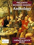 THE SCHOTT RECORDER CONSORT ANTHOLOGY VOL. 5 FLUTE A BEC