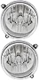 Compatible with Jeep Liberty Headlights Lamps Set 2005 2006 2007 Halogen Driver and Passenger Side