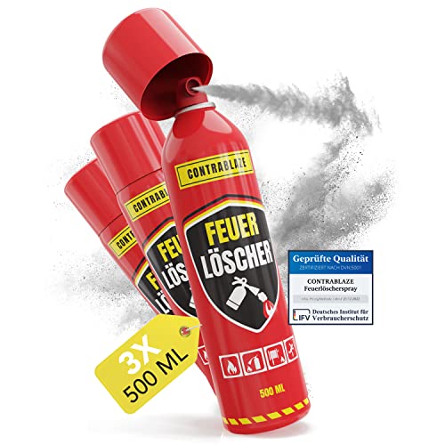 Contrablaze Löschspray 3er Set Feuerlöscher