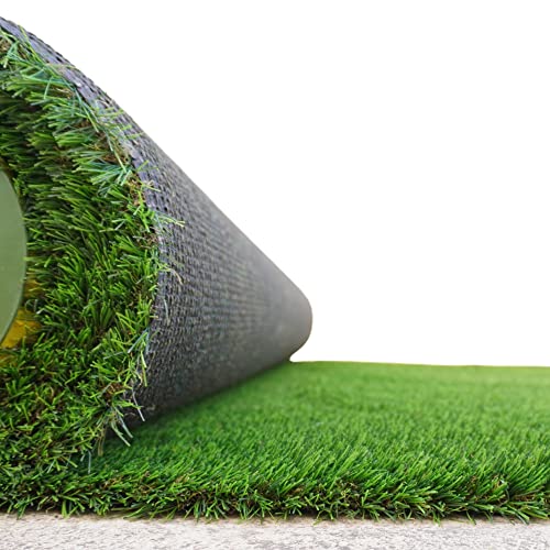 Césped artificial de 20mm sin mantenimiento para jardín y niños: rollo Las Vegas de 14m2 4