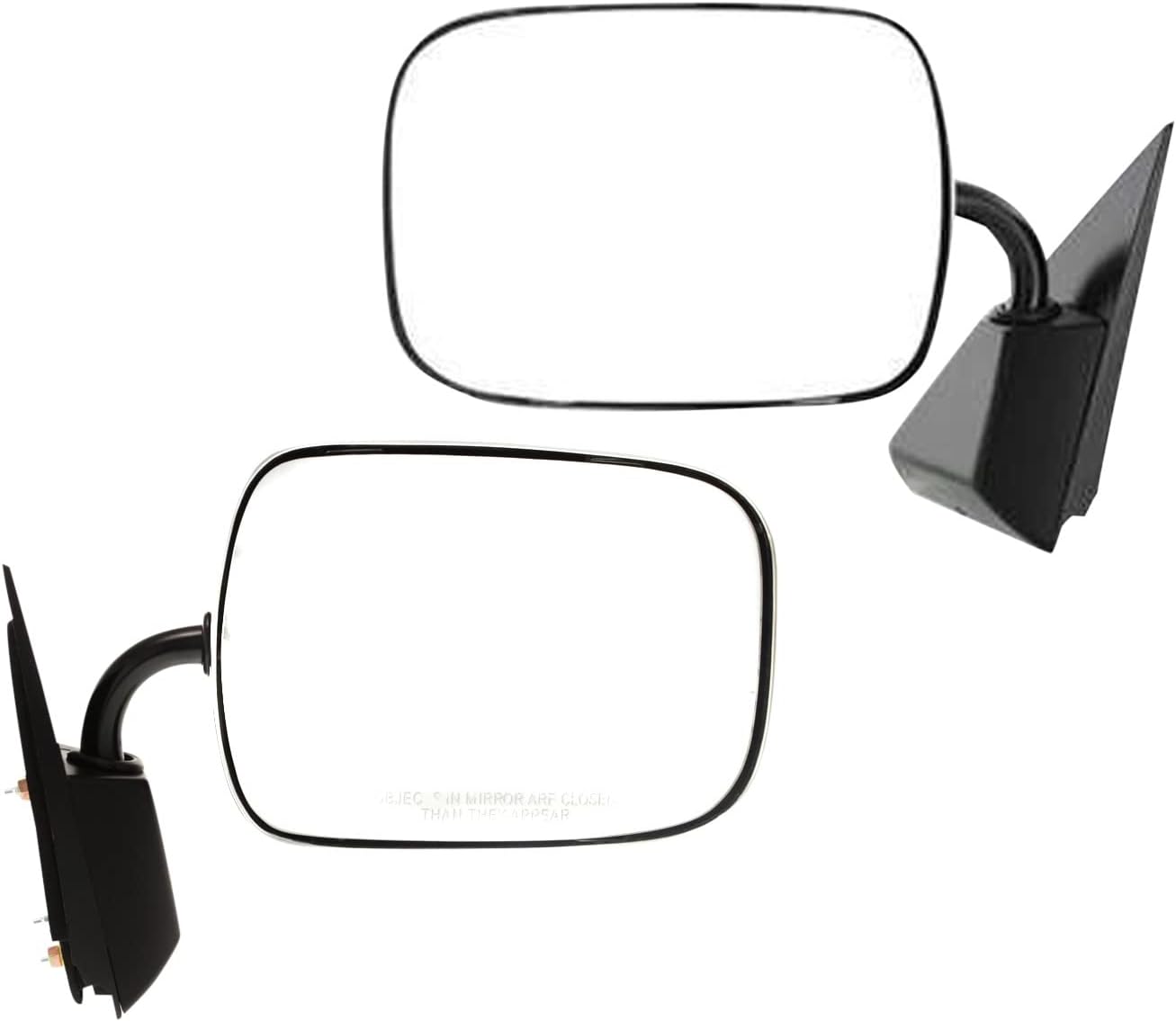 Garage-Pro Side Mirrors Driver Side Mirror For Chevrolet C1500 K1500 1988-1998 Standard Cab, Chrome