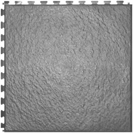 Perfection Floor Tile Slate PVC Interlocking Tile - 6 pk