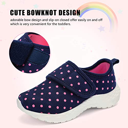 STQ Toddler Shoes for Boys & Girls Breathable Tennis Walking Sneakers4