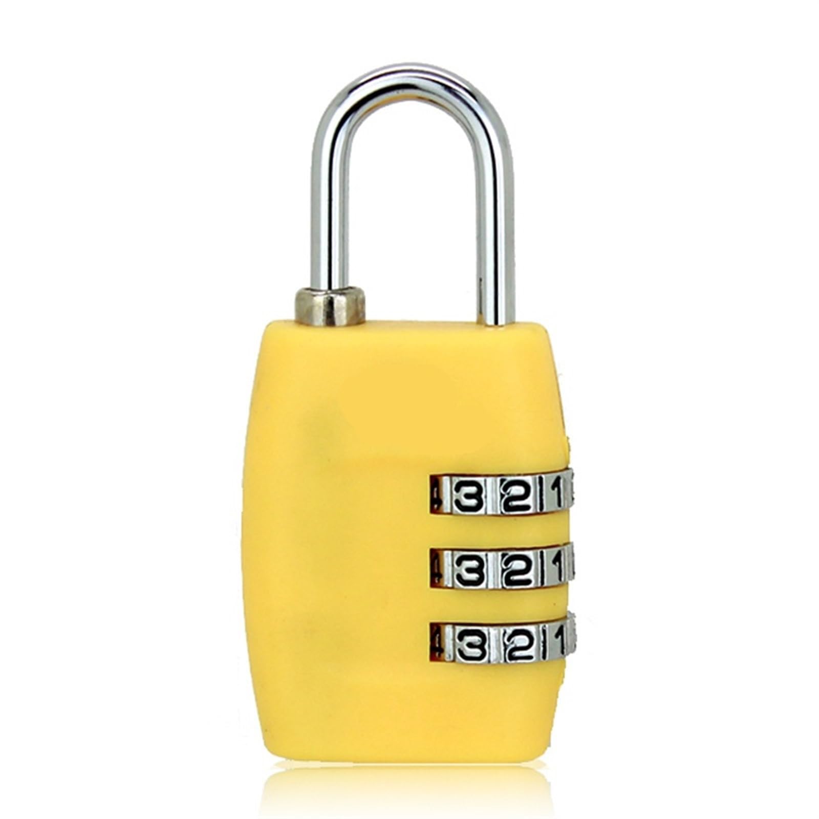 Combination Padlock Locks Smart 3 Position Resettable Combination Lock for Travel Luggage Suitcase Anti-Theft Code Padlock Password