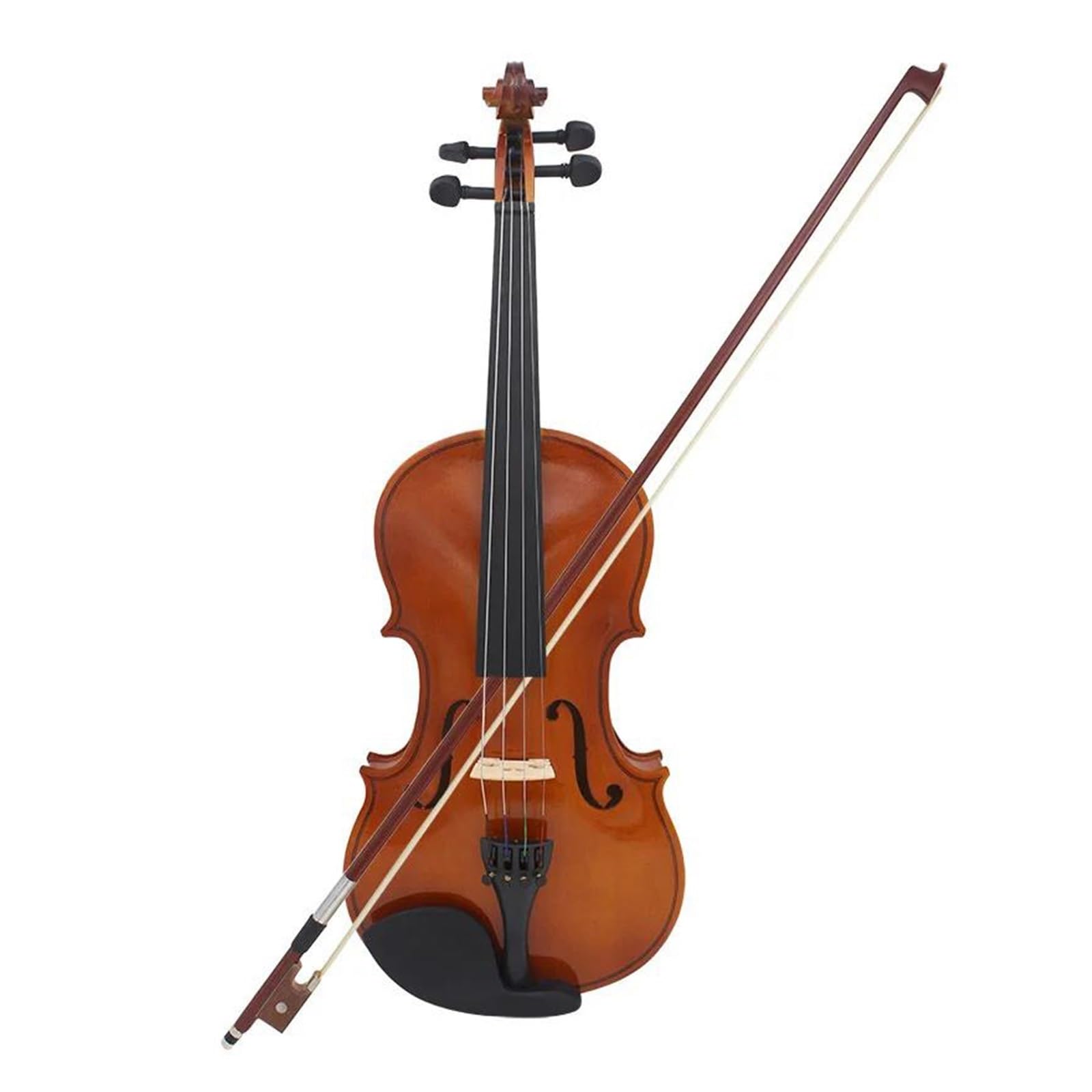 Violine Professionelle Geige Aus Massivem Holz Für Anfänger Und Erwachsene Üben Inklusive Koffer(1-4)