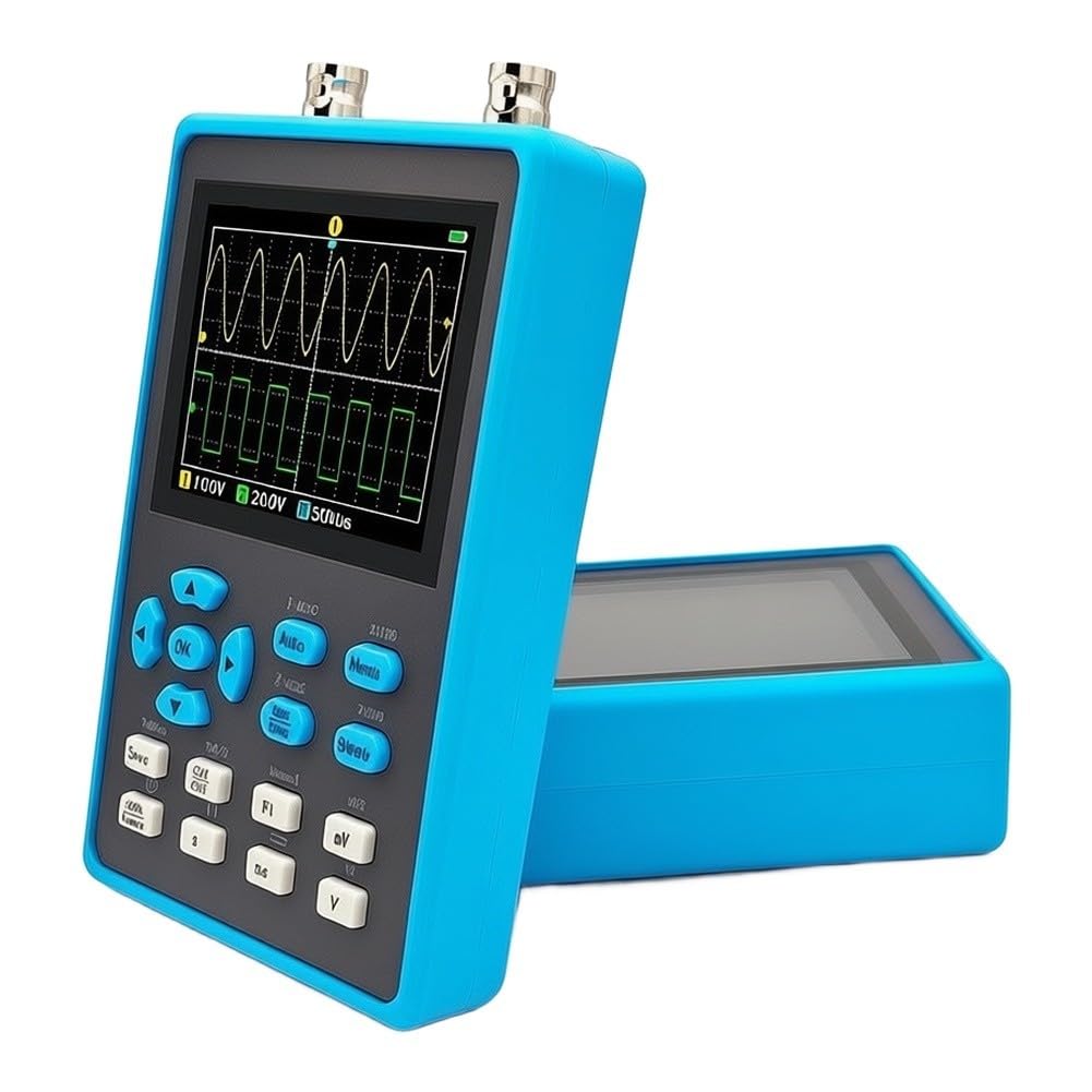 Oscilloscopio digitale portatile a due canali (120 MHz) con generatore di segnale