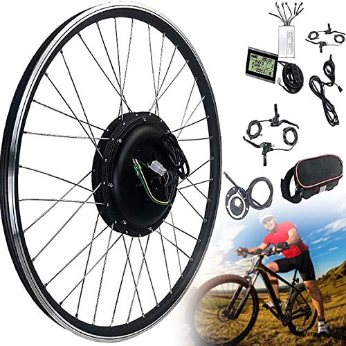 Kit Bici Electrica 48v 1000w, 20 24 26 27.5 28 29 700c Rueda Trasera, Con Pantalla Lcd, Motor De Cubo Sin Engranajes Sin Escobillas, Ebike Conver Kit Bici Electrica 48v 1000w, 20 24 26 27.5 28 29 700c Rueda Trasera, Con Pantalla Lcd, Motor De Cubo Sin Engranajes Sin Escobillas, Ebike Conver