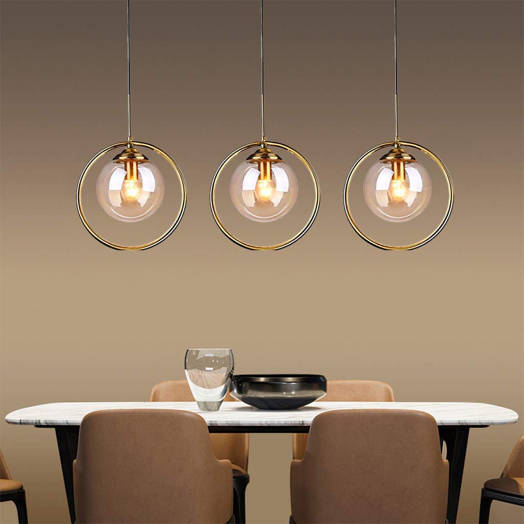 Kroonluchter Creatieve Moderne Ronde Hanglamp, Plafondlamp Metalen