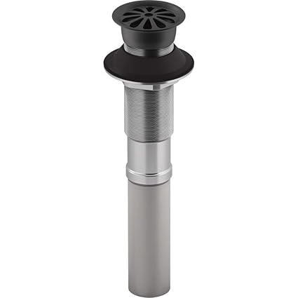 KOHLER 7129-BL Sink drain, Matte Black