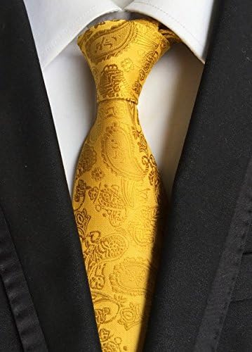 WeiShang Lot 6 PCS Classic Men's Silk Tie Necktie Woven JACQUARD Neck Ties - Image 7