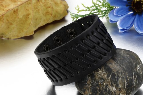 JewelryWe Bracciale da Uomo Donna Unisex Largo di