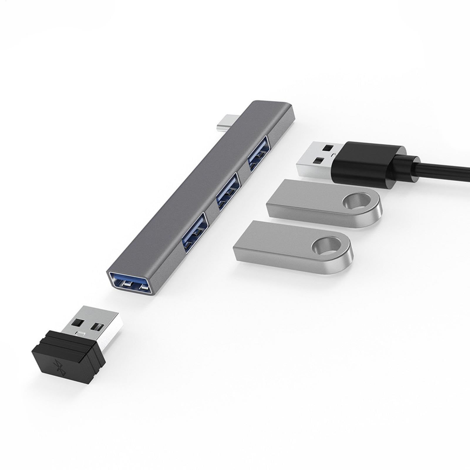 Hub USB 3.0, Hub USB 3.0, Adattatore USB 4 porte | Dati Rapido, Hub USB 4 | porte, Hub USB 3.0 Multiple, Estensione USB per computer portatile, tastiera, mouse