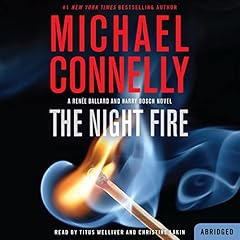 The Night Fire Audiolibro Por Michael Connelly arte de portada