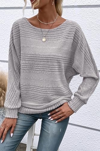 Womens Long Sleeve Shirts Crewneck Tunic Tops Pullover Sweaters Business Casual Blouses Fall Fashion 20252