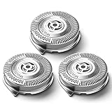 Cabezales de repuesto para Philips SH50/50, accesorios de afeitado de repuesto, compatibles con Norelco 5000 Series (S5xxx), AquaTouch (S5xxx), AquaTouch (AT8xx, AT7xx) y PowerTouch (PT8xx, PT7xx)