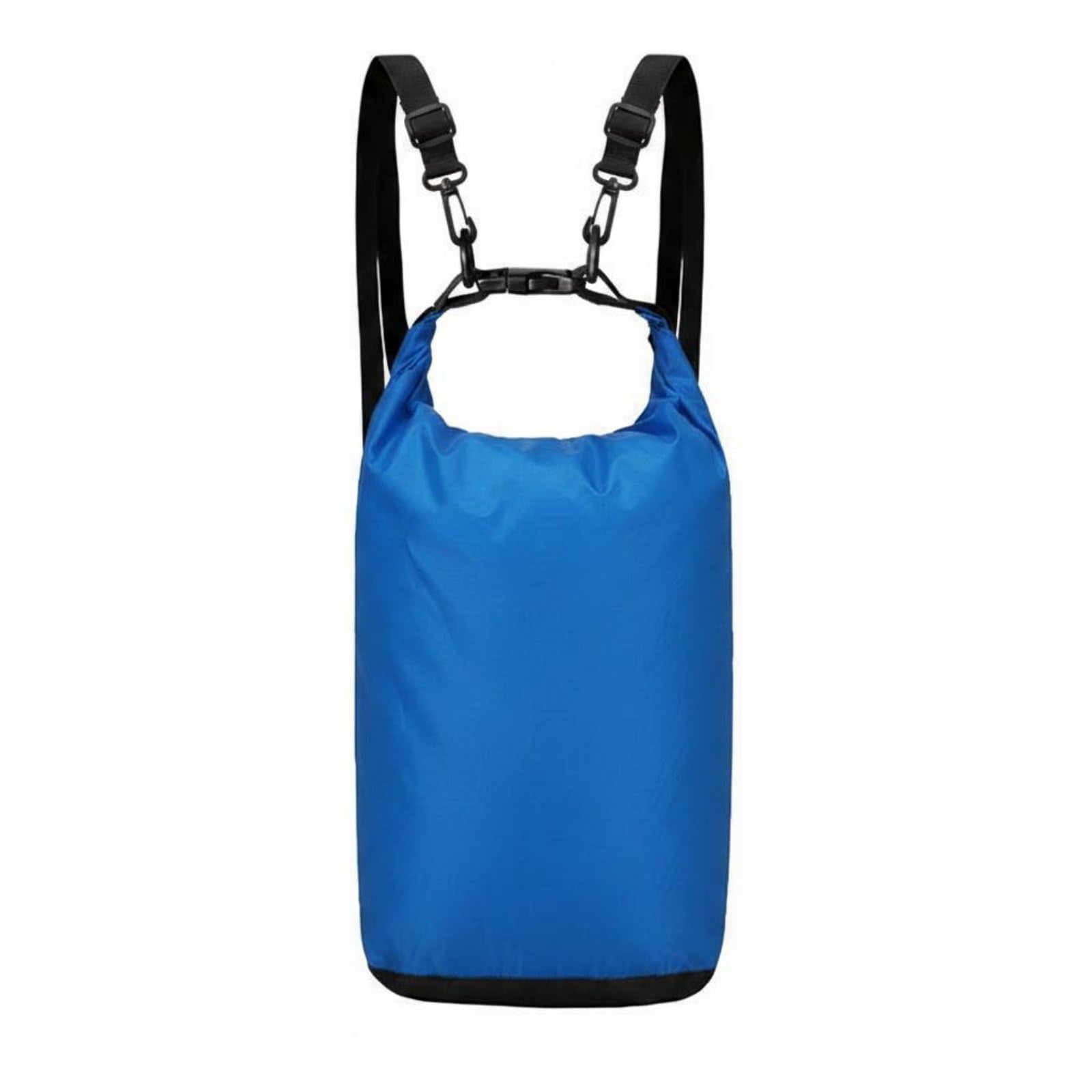 HEAVENGLOW Portable Roll Roll-Top Waterproof Bag Lightweight Waterproof Backpack Bag Long-Lasting Waterproof Backpack Sack Foldable for Rafting, Swimming, Diving, Hiking, Sky Blue, 20L-picture-37