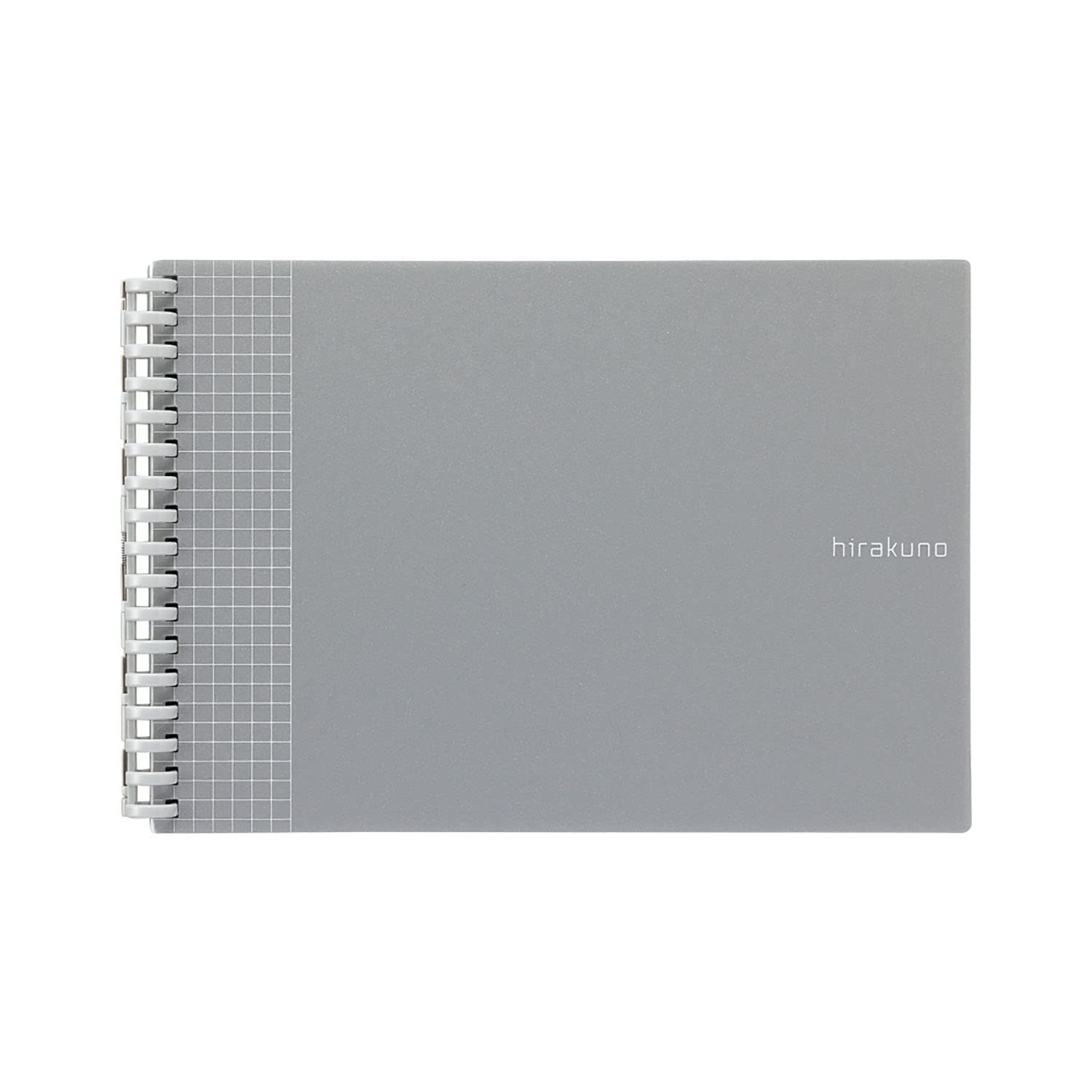 Lihit Lab Twist Notebook - A5 E-Shape Open Ring Notebook For Business & Notes