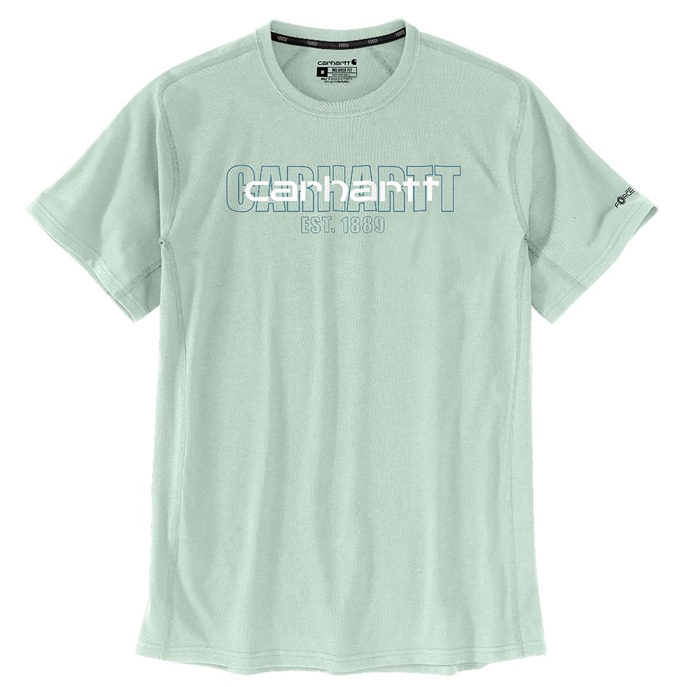 ★Carhartt★ 難燃性Carhartt Force ロゴ グラフィックTシャツ ☆Carhartt☆ 難燃性Carhartt Force ロゴ グラフィックTシャツ