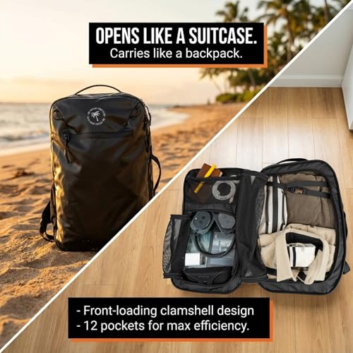 Image of Ho Stevie! TSA Friendly Travel Backpack - Airline Approved Personal Item 28L Back Pack (Lightweight & Water Resistant)