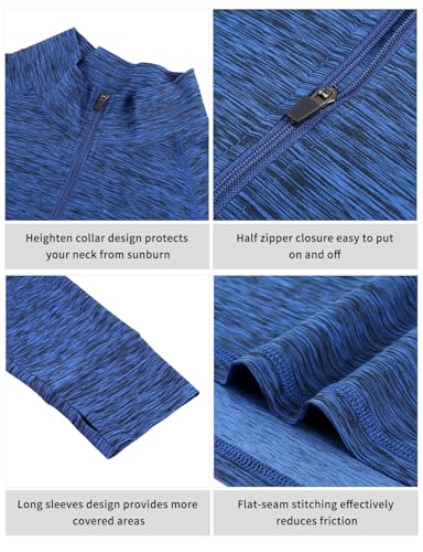 Image of Cucuchy Womens V Neck Golf Polo Shirts Moisture Wicking Sports Workout Tops