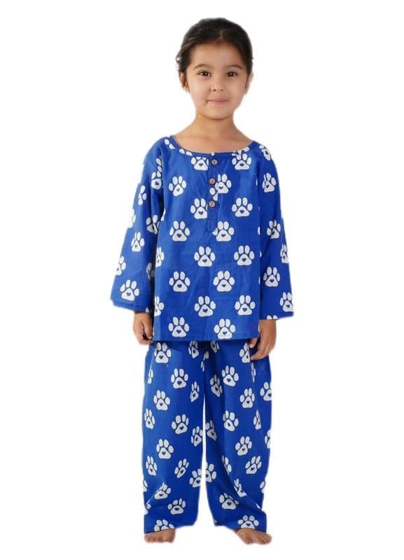 Image of Chheent Girls Cotton Night Suit | Baby Kids Sleep Suit | Pajama Set Boys | Kids Pajama Sets | Kids Dress | Kids Pant Set | Baby Suit