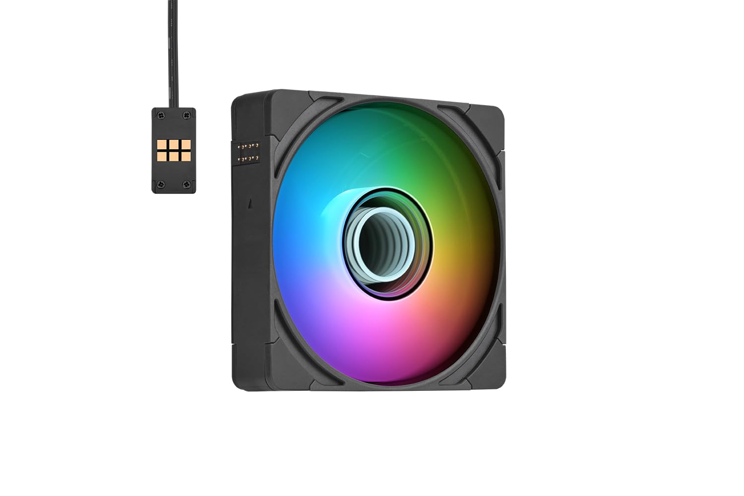 Thermaltake CT120 EX Infinity ARGB Sync 3 Pack | Wentylator | PWM500~2000 TR/min, ARGB MB Sync, czarny