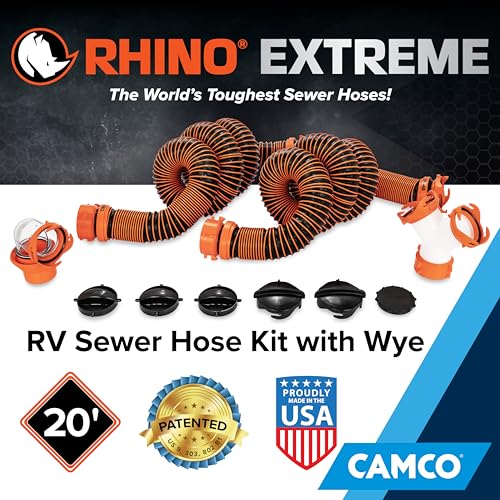 Camco RhinoEXTREME 20' with Swivel Wye Fitting