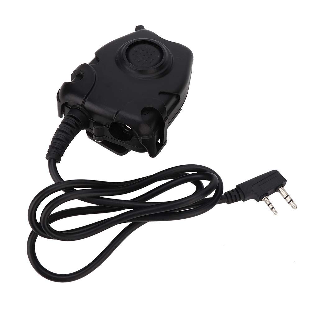 K Head Walkie Talkie Auricolare PTT Adattatore Cavo testa adatto per H-777, Plus, RT-5R, RT-5RV, RT1, RT2, RT5 per KPG/HK/TK per per POFUNG per HYT per PUXING per QUSHENG