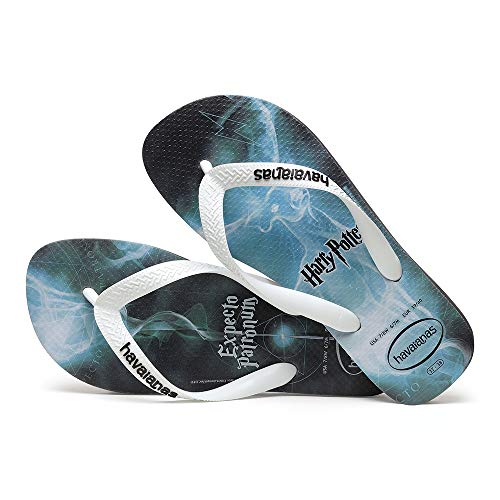 Chinelo, Havaianas, Harry Potter, Adulto Unissex, Novo Grafite, 41/42