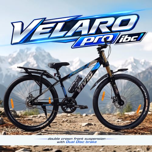 Image of Leader Vivid Valero Pro 26T IBC Single Speed MTB Cycle for Men - Black