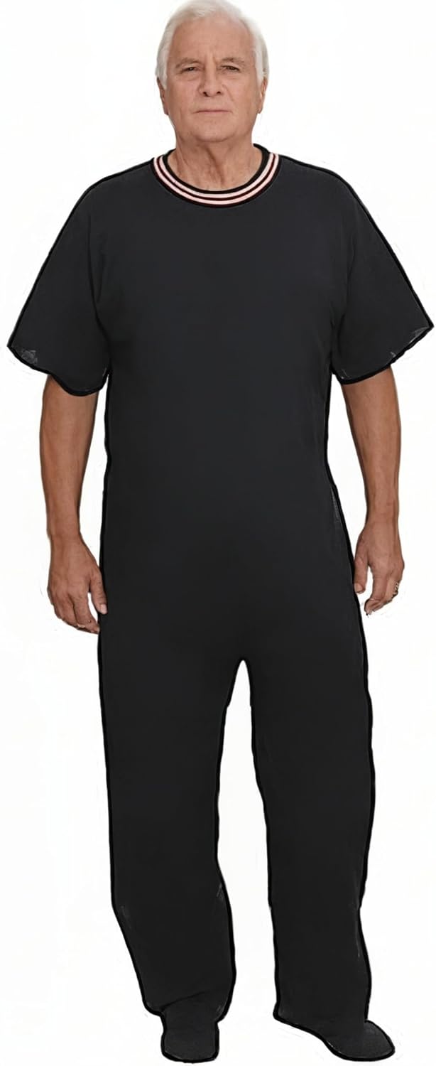 J & E Talit Inc. Mens Alzheimers Clothing - Alzheimer Anti-Strip Jumpsuit
