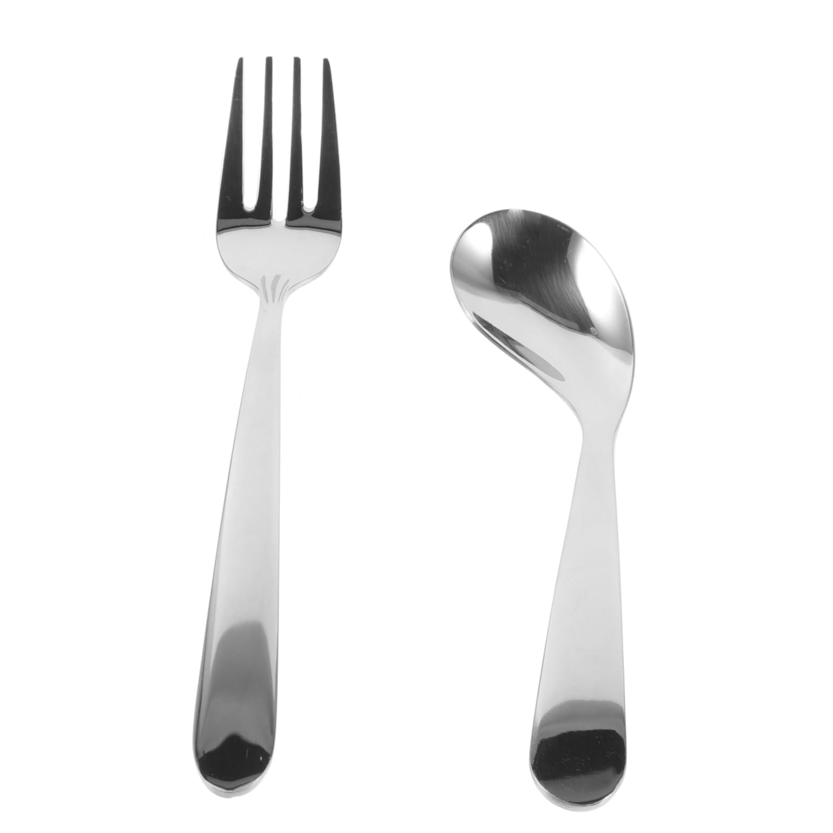 Amazon.co.jp: GLEAVI 1 セット 食品 曲がった フォーク 軽量 ベベル