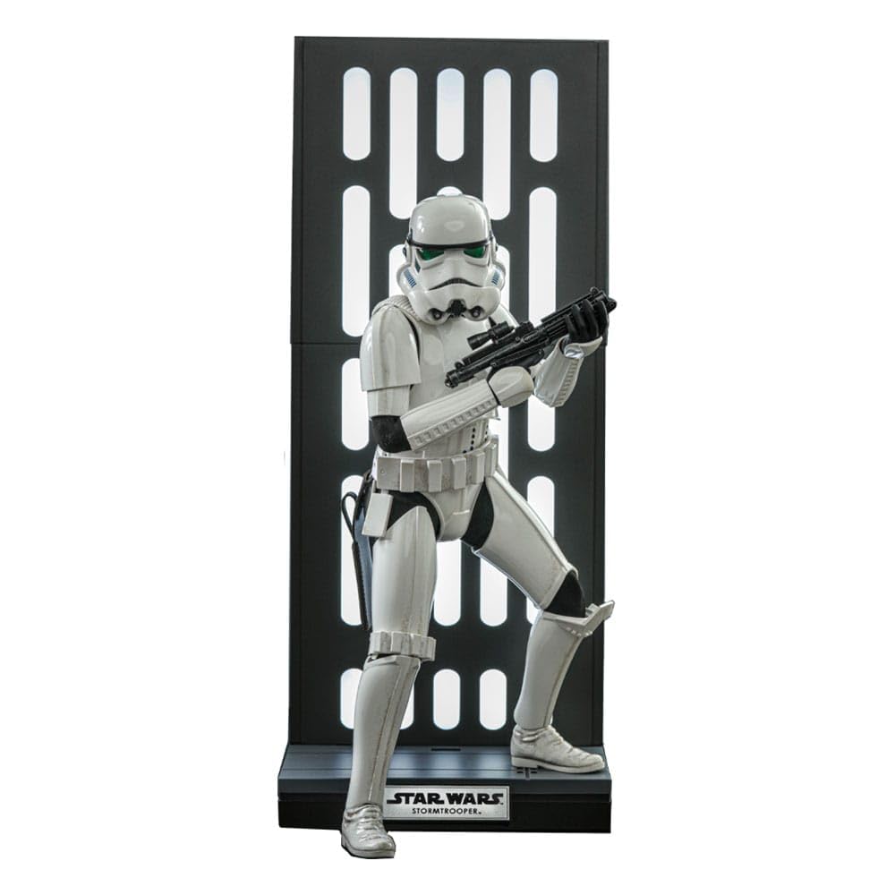Hot Toys Star Wars Classic Stormtrooper with Death Star Environment 1/6 Scale 12" Collectible Figure