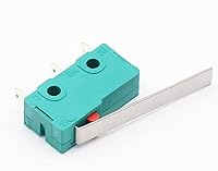 Vista 1 de GALSOR Interruptor basculante 10 unids 3 pines Micro Touch Interruptores NO+NC 3a/5a 125VAC 250VAC Mini interruptor de límite Micro interruptor