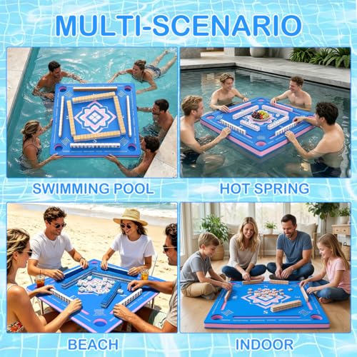 Mesa Flotante de Mahjong 32x32'' para Piscina 2-en-1 miniatura 4