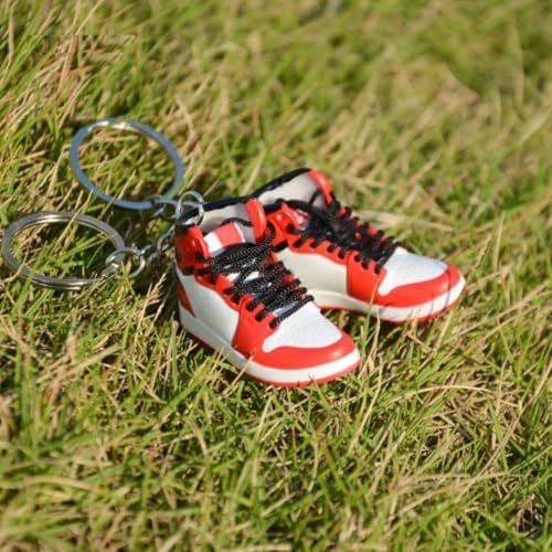 Image of CLA6 3D Sneaker Keychain | Miniature Shoe Keyring | Handcrafted And Hand-painted | Diverse Collection | Unisex