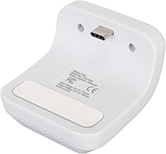 Rechargeable Controller Battery Pack, Fast Charging Battery Charging Base with LED Indicator Light Smart Protection Battery Station for PS5 Controller 1500mAh