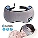 Produktbild Bluetooth-Schlafaugenmaske Kopfhörer, Wireless Music-Kopfhörer, Reise-Schlaf Augenbinde Schlafhilfe Für Damen/Herren, Mit Mikrofon, Eingebaute Freisprech- / Stereo-Lautsprecher
