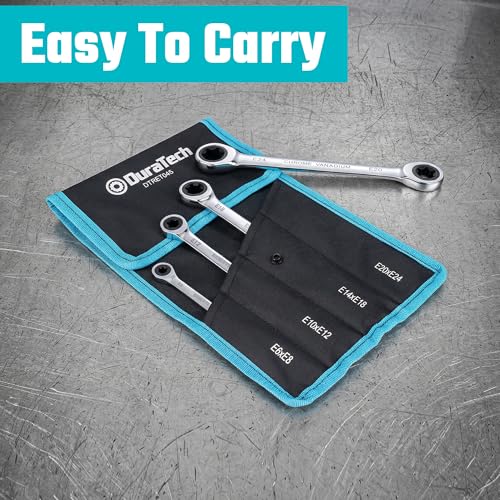 DURATECH Ratcheting E-Torx Wrench Set