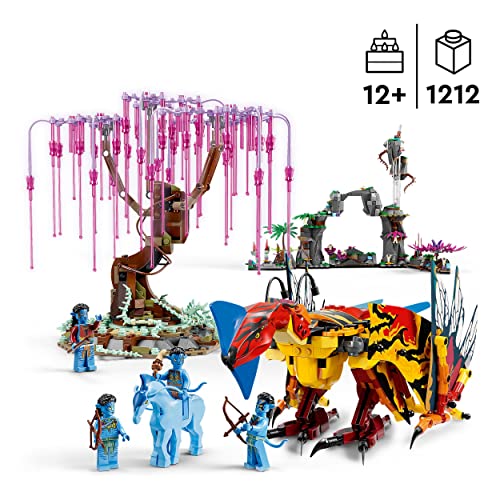 LEGO 75574 Avatar Toruk Makto und der Baum der Seelen, Bauspielzeug mit 4 Minifiguren, im Dunkeln leuchtende Pandora… – Bild 3