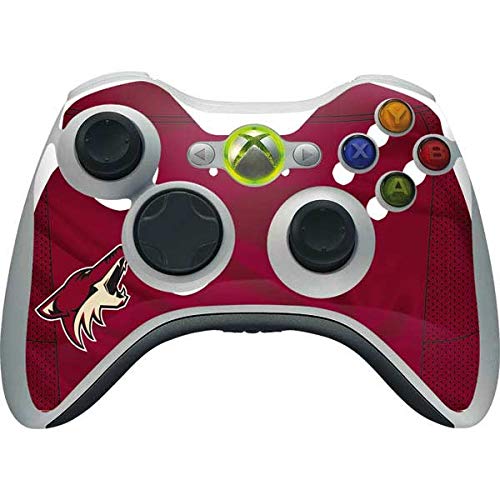 Skinit Decal Gaming Skin Compatible with Xbox 360 Wireless Controller - Officially Licensed NHL Arizona Coyotes Home Jersey Design