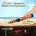 DetectTrek Metal Detector Pinpointer for Adults Professional, Fully Waterproof Underwater Metal Detector Wand Handheld Pin Pointer with LCD Display & LED Light, 360°High Accuracy Detection, MD-880