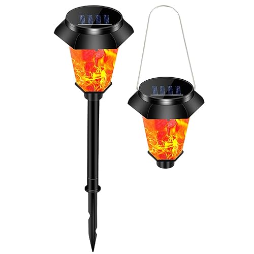 Miniatura 1 de Luces solares para exteriores, 1 paquete de luces solares brillantes para jardín, IP65, impermeables, para paisaje, patio, césped, pasarela, camino,
